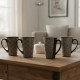 Porcelain Mug Set - 4 Pcs